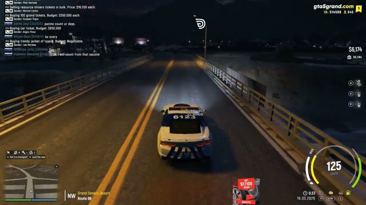 bodycam of PoliceRP (grandRP)