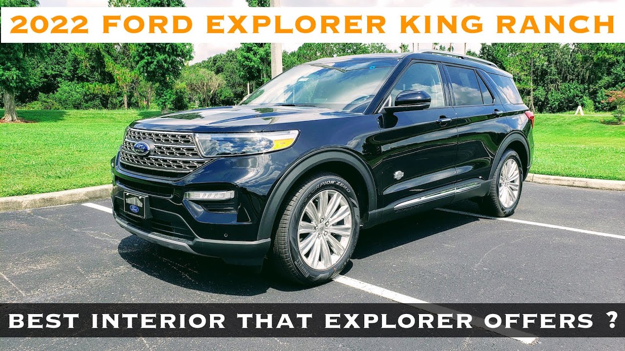 2022 Ford Explorer King Ranch RWD - POV Test Drive & Review - Whats A King Ranch Model ?
