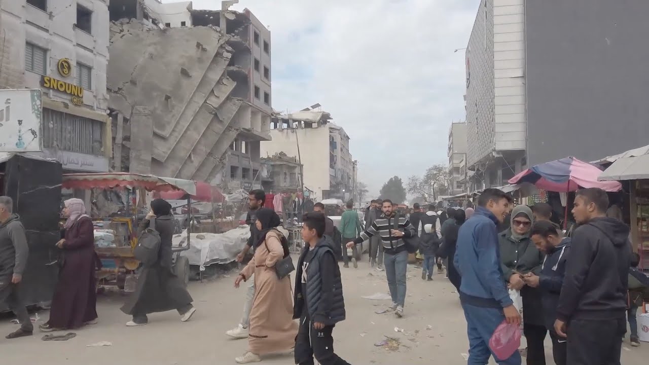 On the ground in Gaza City as phase 2 of peace plan begins