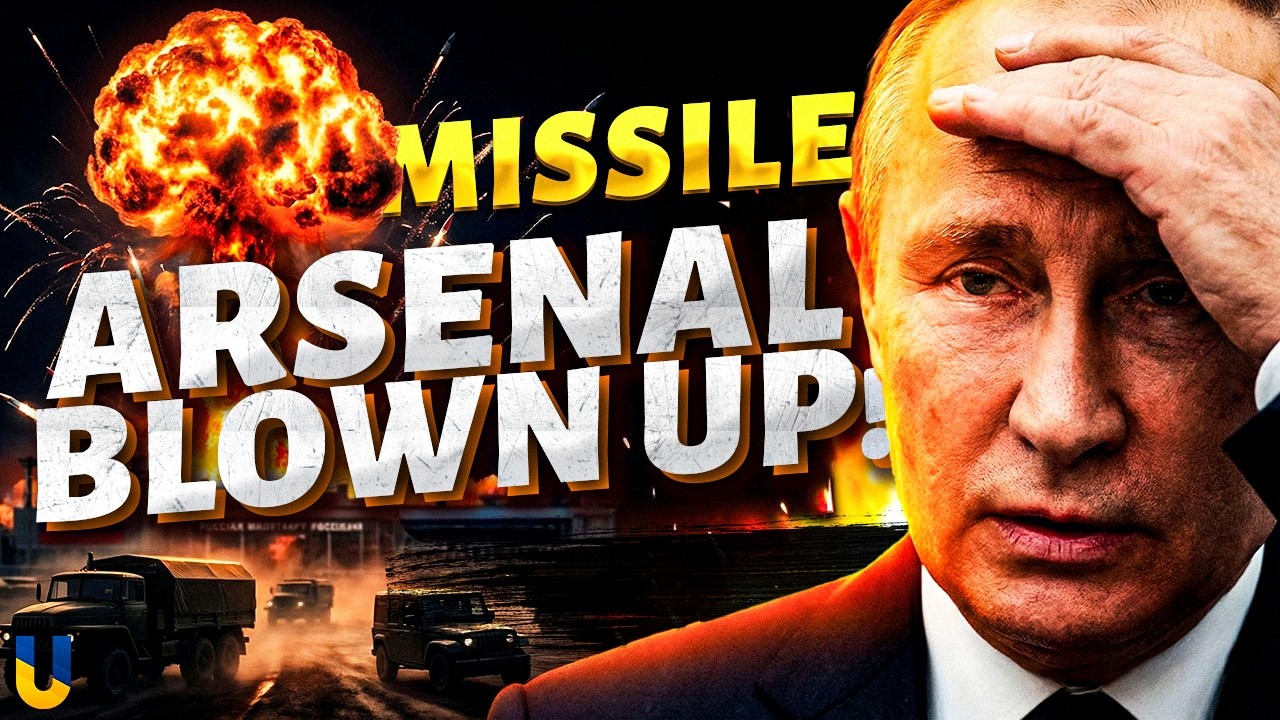 Huge weapons depot BLASTED in Russia! Putin's forces grieving. EVACUATION declared