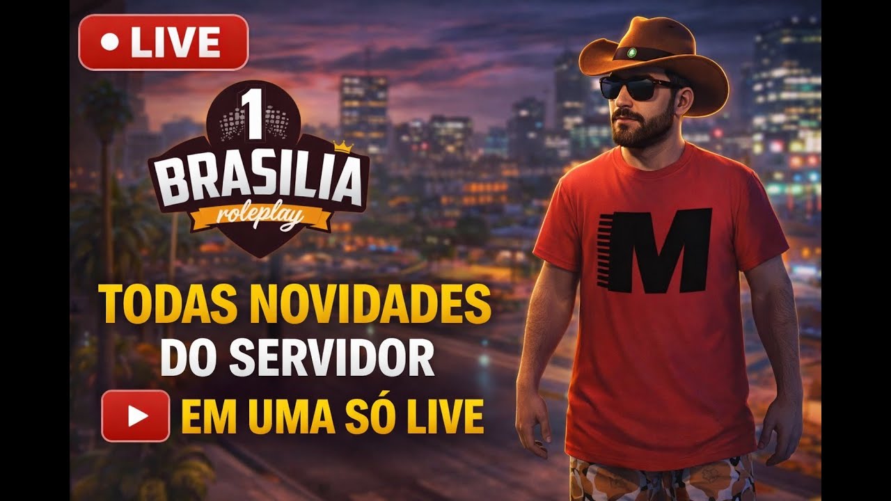 🎮Todas Novidades do Servidor em Uma Só Live.