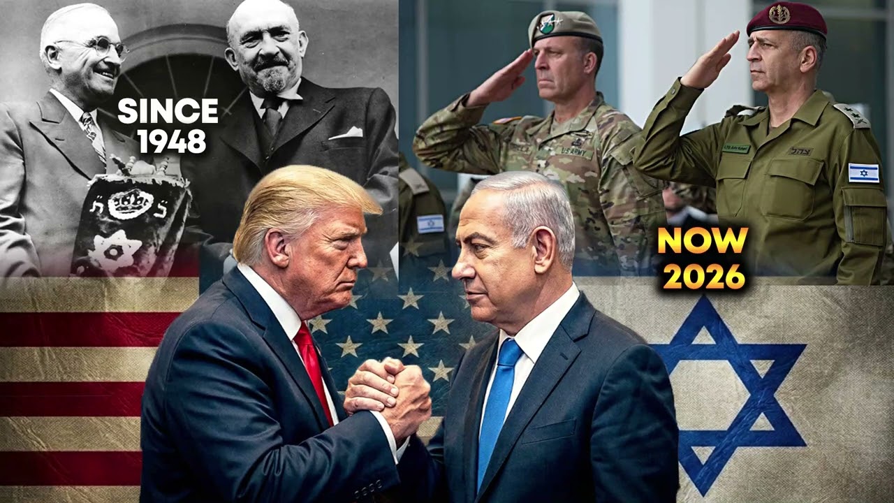 Usa na Israel dore inkomoko yumubano mwiza bafitanye,bafatanije bagaba ibitero kuri Iran