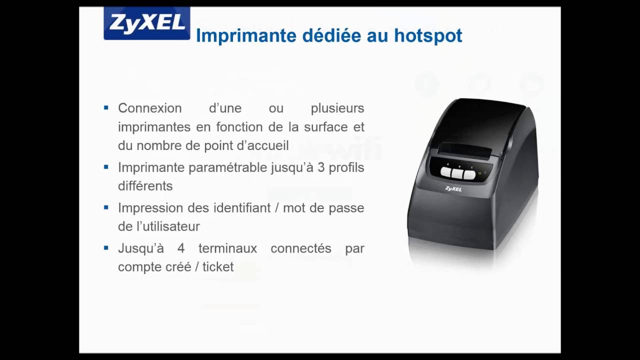 Webinar Zyxel Solutions HotSpot du 5/04/2016