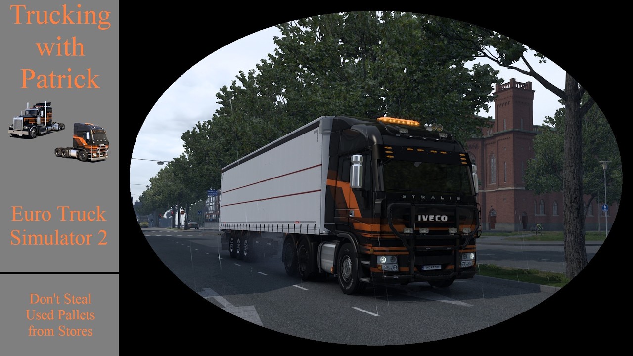 Hauling Used Pallets to Kokkola in ETS2
