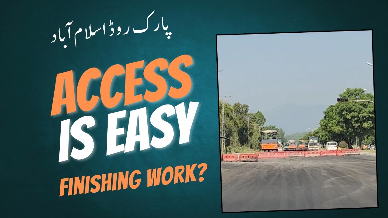 Bahria Enclave: Park Road  Latest Visit | Asfalt Work Started | Smoot Drive | Nexus Estate TV