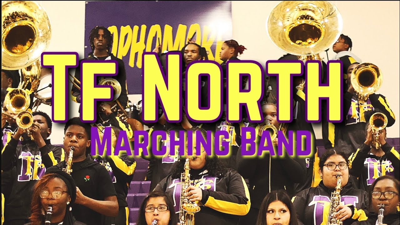 TF North High School Marching Band | Basketball Game Highlights 2026 | Watch in 4k!!!