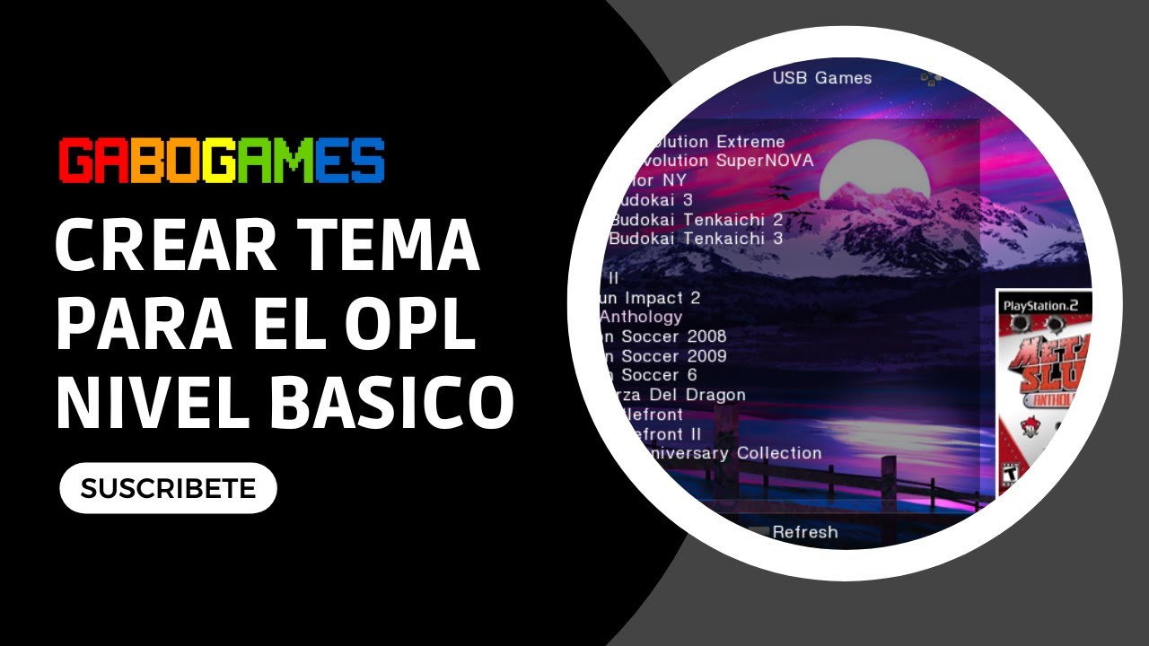 Crear Tu Propio Tema Para OPL | Nivel Básico | PlayStation 2