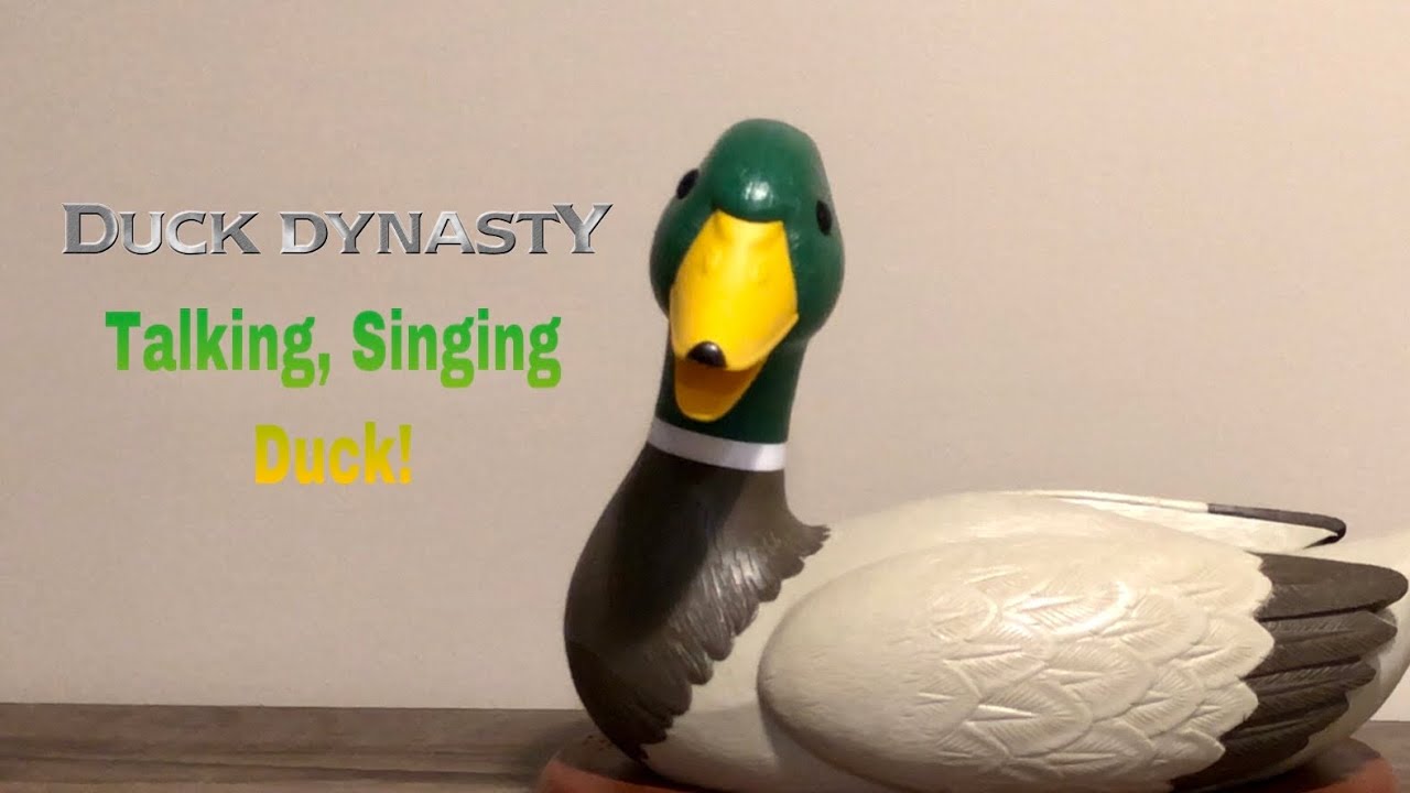 ‘Duck Dynasty’ Talking and Singing Duck