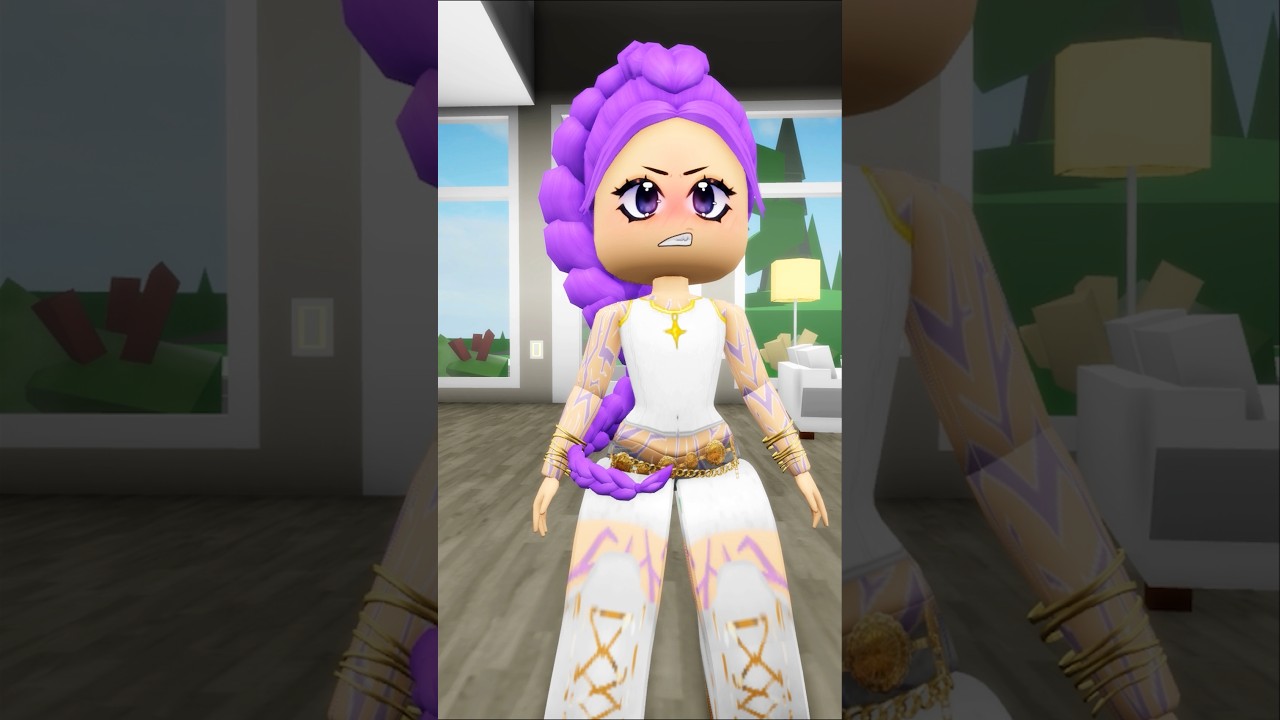 the baby saja boys wouldn't stop crying then this happened..😵✨ #robloxshorts #roblox