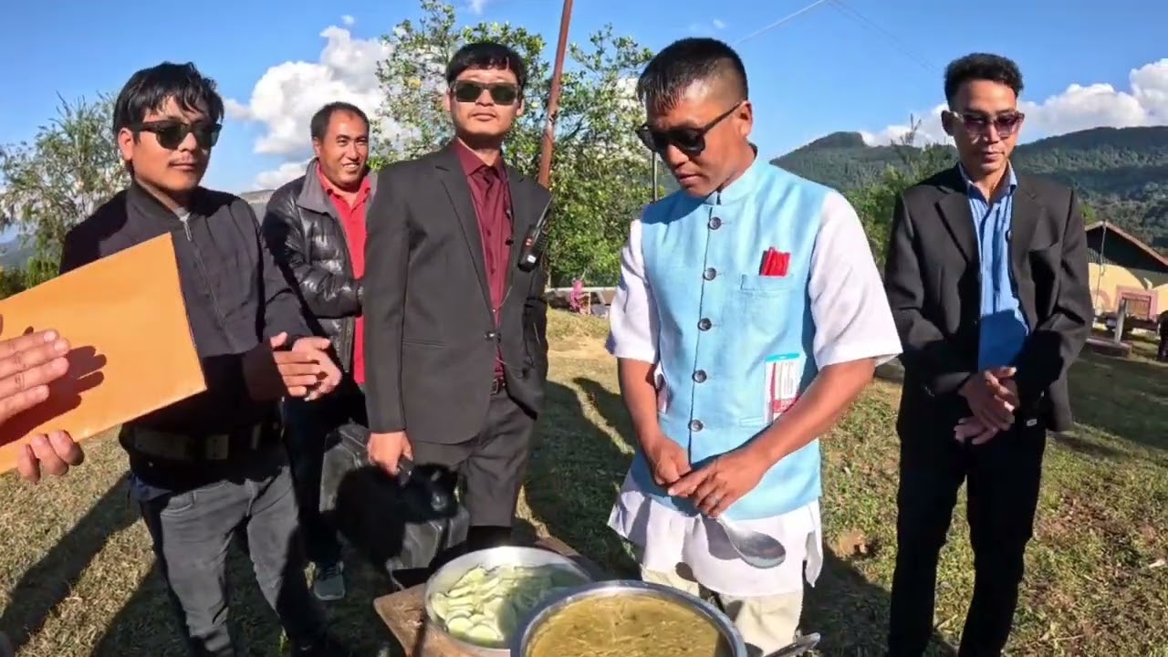 #comedy, Honourable CM visiting chaengdai Village