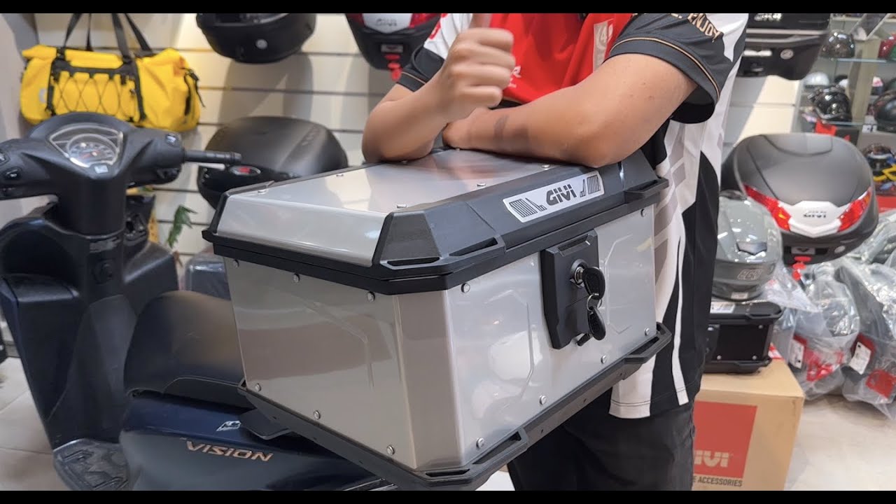 Thùng nhôm GIVI Matterhorn MTN39 – chất lượng chuẩn châu Âu