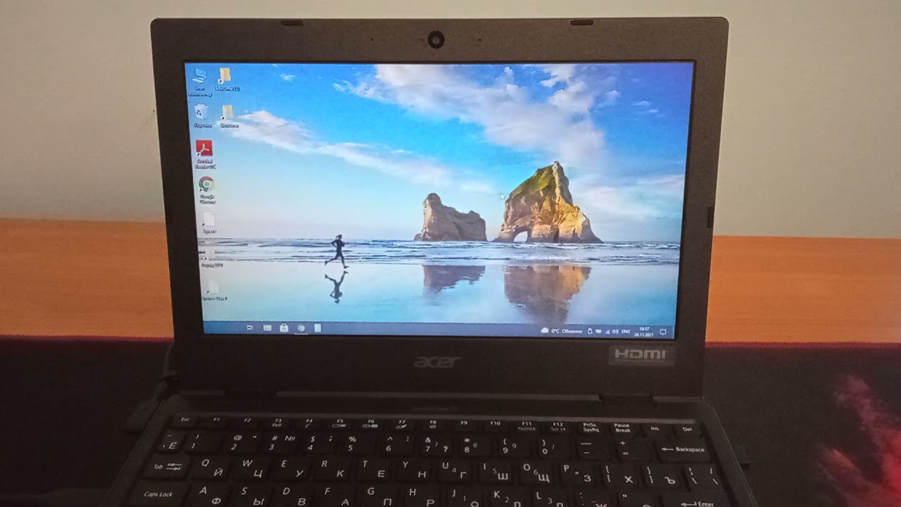 ноутбук Acer TravelMate B1 Intel Celeron N4120. играем в GTA5. самый дешёвый ноутбук в 2022 году.