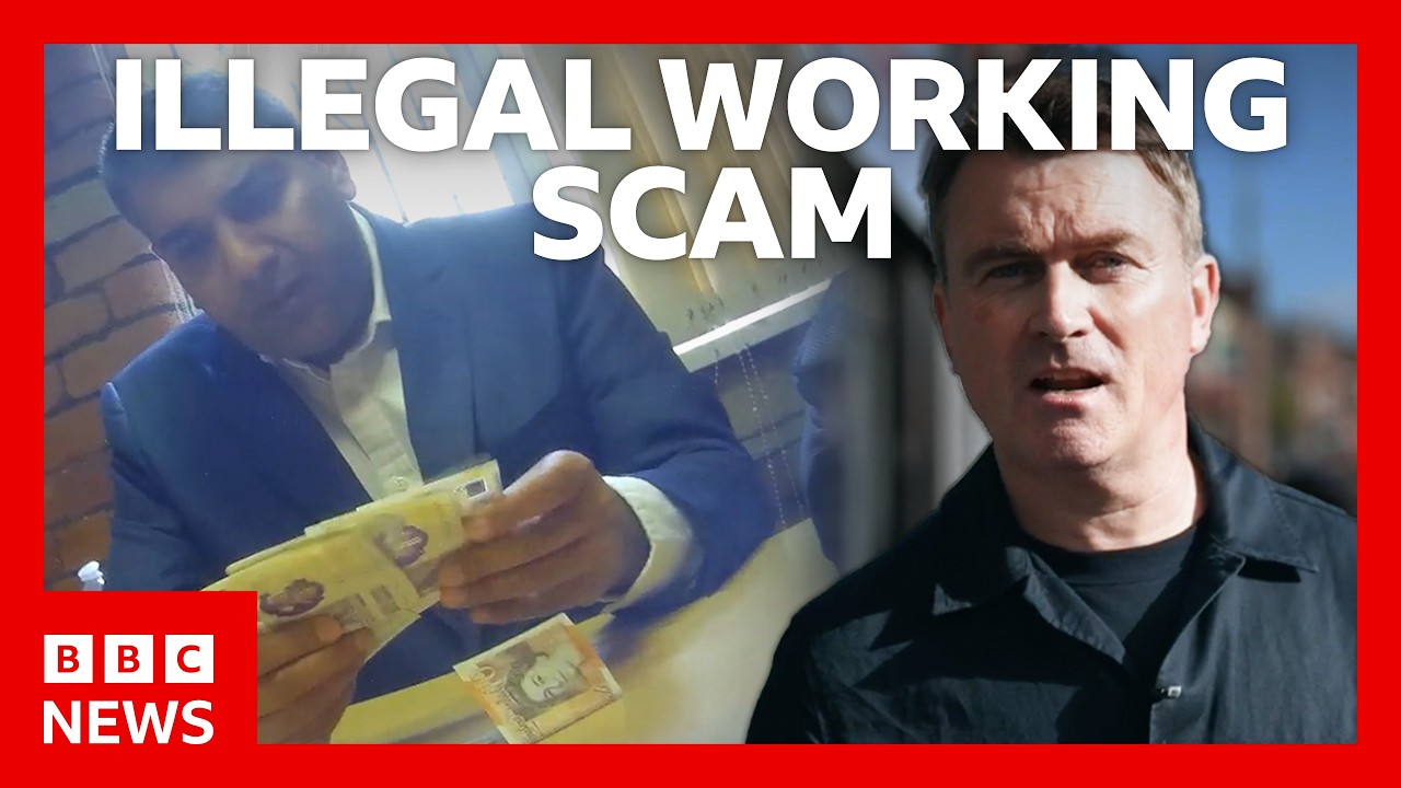 Undercover: Solicitor offers to help 'mini-mart owner' dodge fine for illegal worker | BBC News