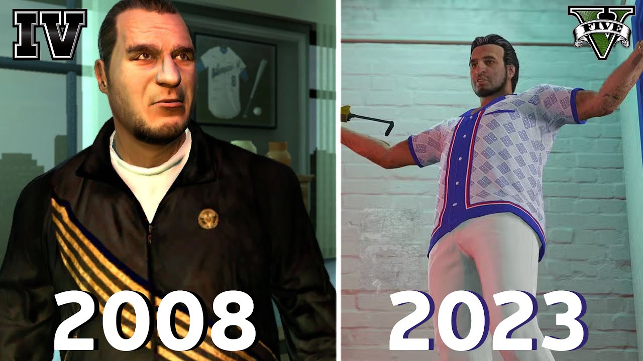 TODOS los PERSONAJES de GTA 4 en GTA 5 y GTA ONLINE y CURIOSIDADES de ESTOS