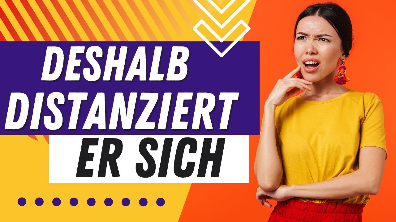 Er hat sich distanziert? Deshalb gehen M&auml;nner auf Distanz! 😨