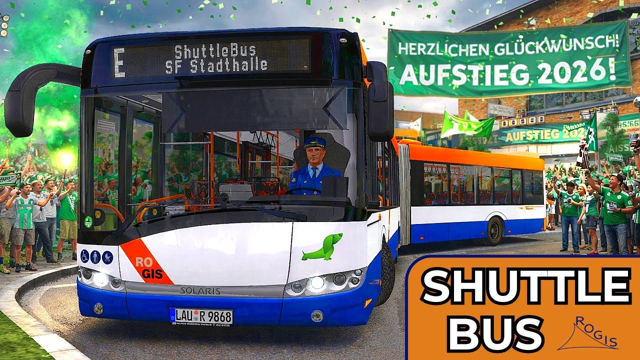 OMSI 2 🚌 - SHUTTLEBUS zur Party 🎉 + Einsetzfahrt! 📝 - Let's Play Omsi 2 [#1027]
