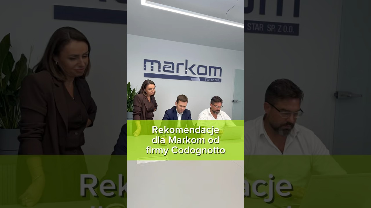 Rekomendacje dla Markom [autoryzowany partner enova365] od Codognotto