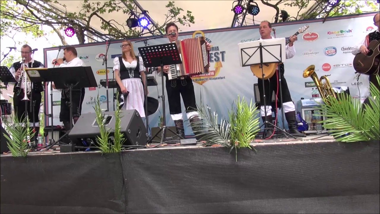 Gr&uuml;&szlig; dich Gott Frau Wirtin Alpen Singers  Hafenfest Klagenfurt 2016