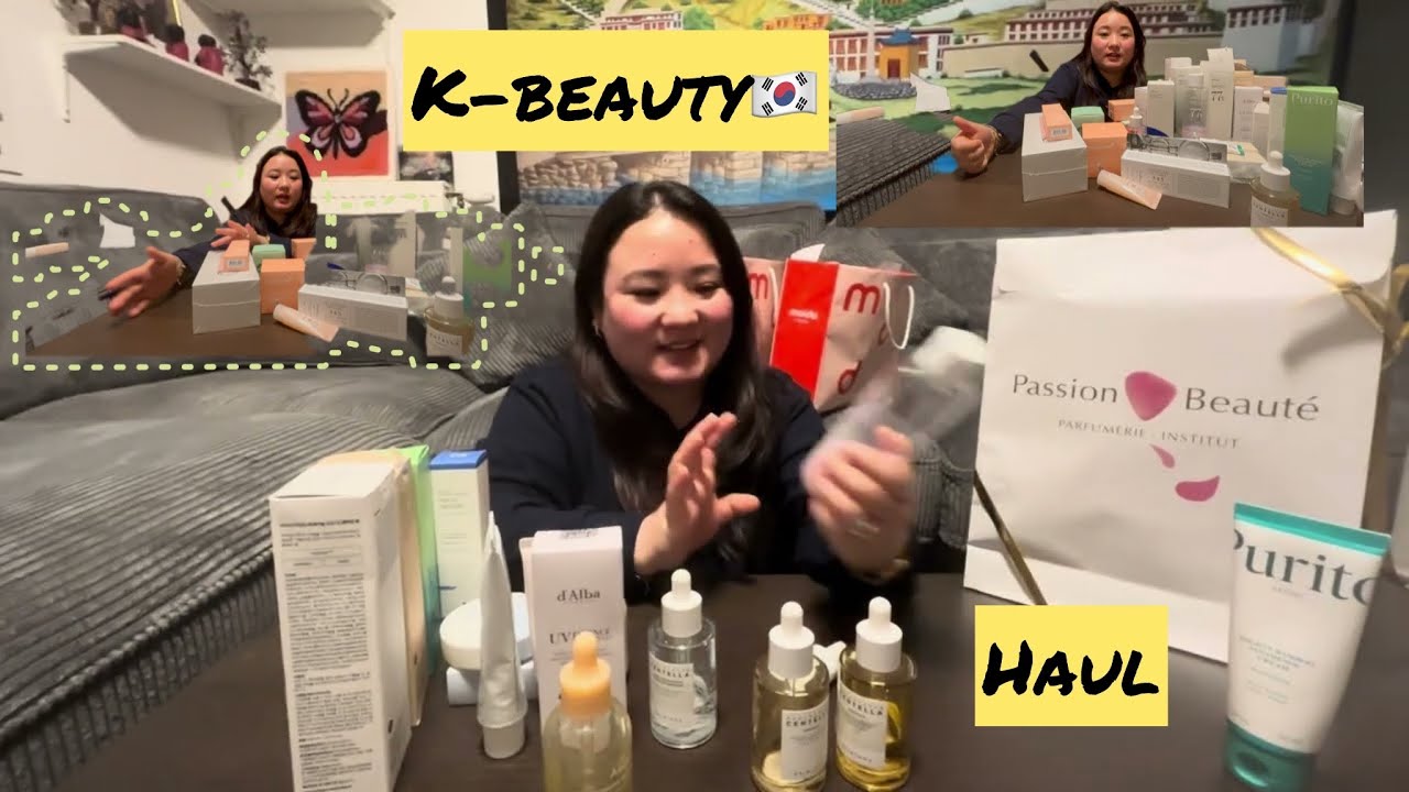 Unboxing Korean Skincare | Self-Care & Glow Up 💆‍♀️@Tendolvlog 💖