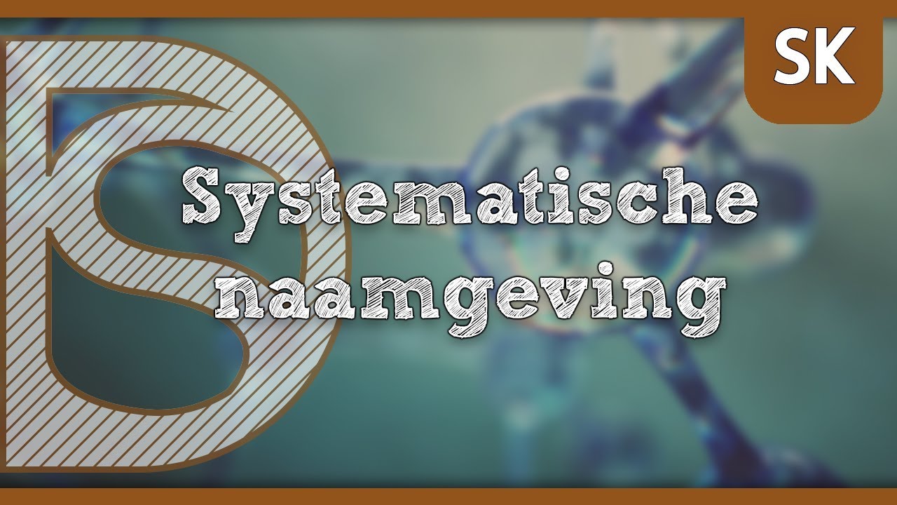 Examen scheikunde - Systematische naamgeving (Moleculaire stoffen)