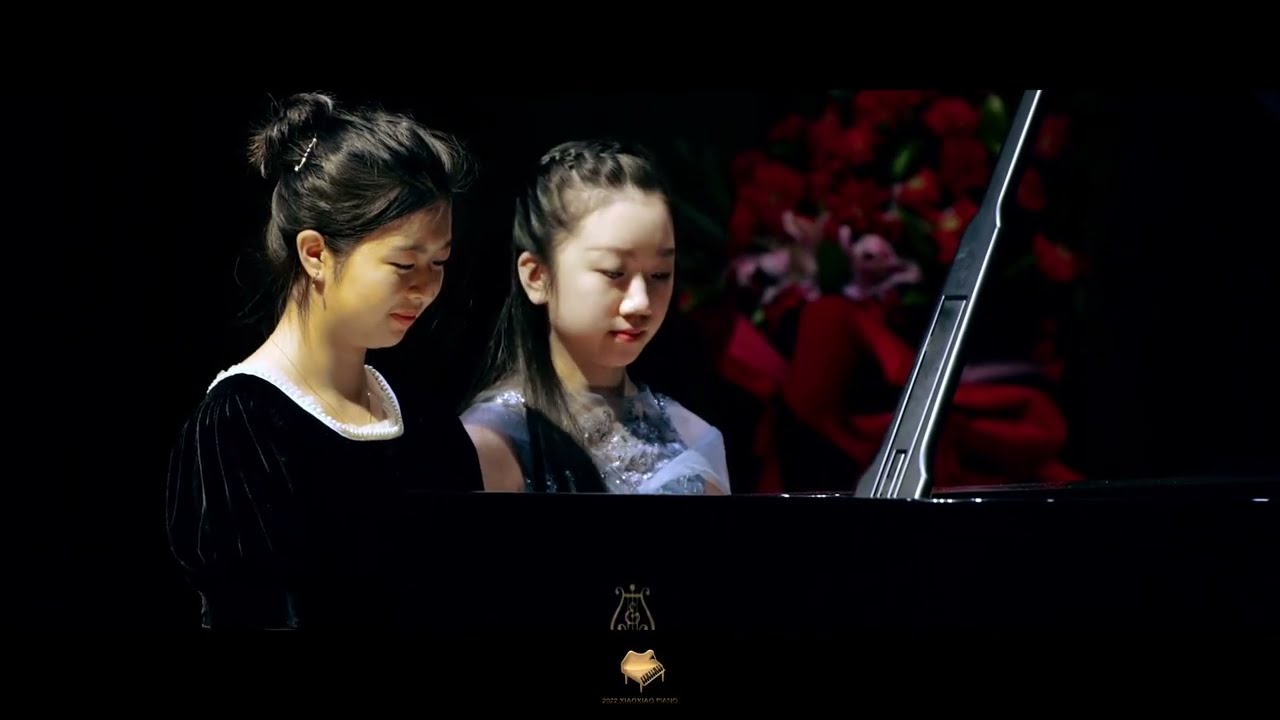 家宝·糖糖《春节序曲》Jiabao&Tangtang Piano Duet Li Huan-zhi: Spring Festival Overture