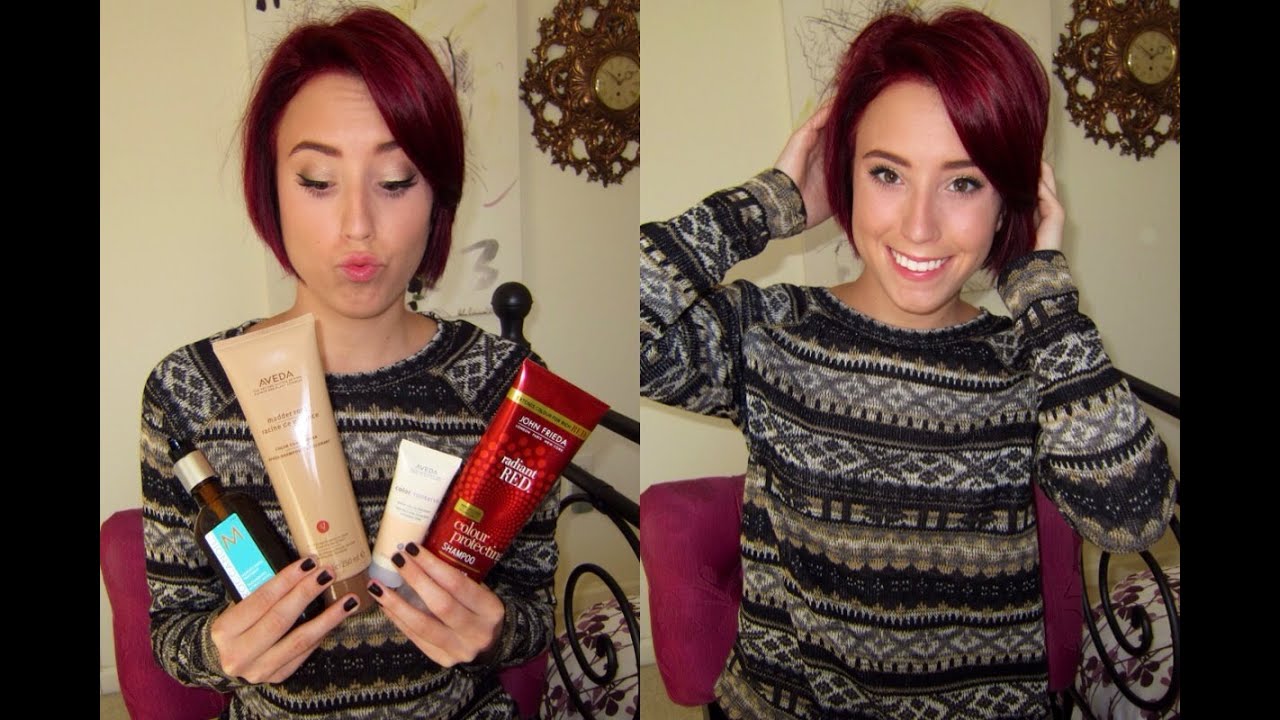 My Hair Care Routine + How To Maintain Red Hair!