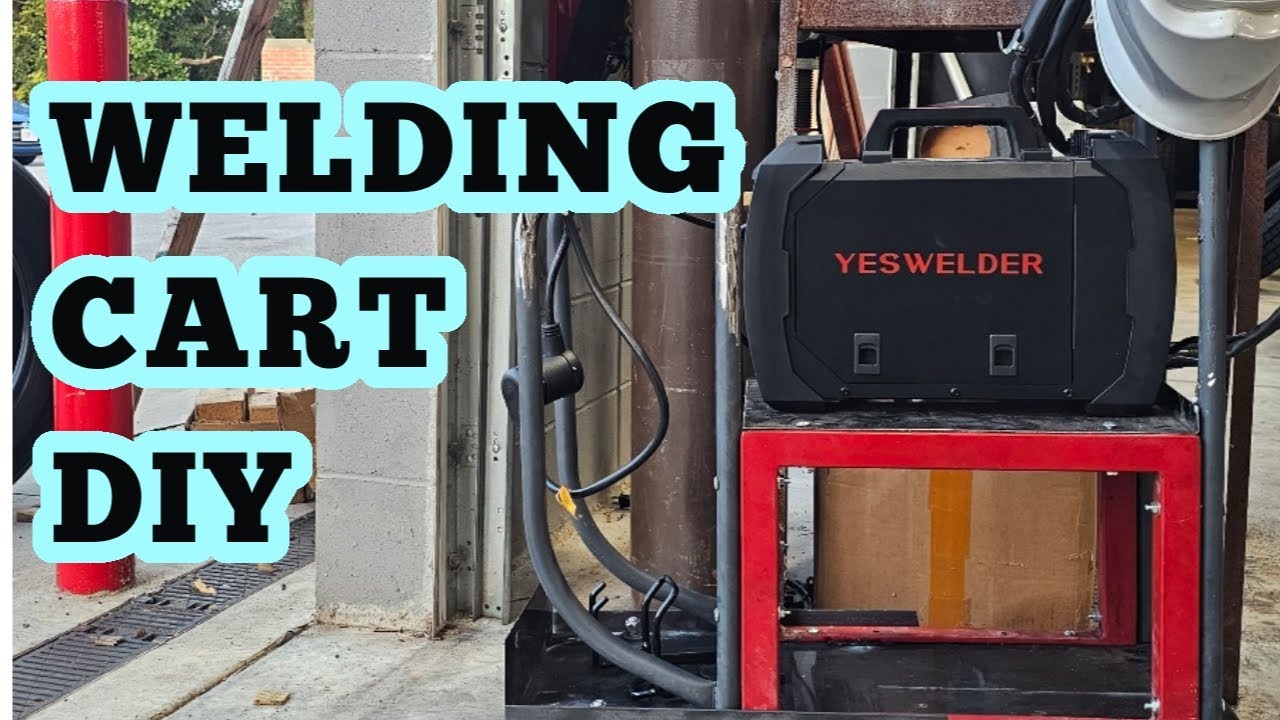 I'm Building a CUSTOM Welding Cart from Scratch!