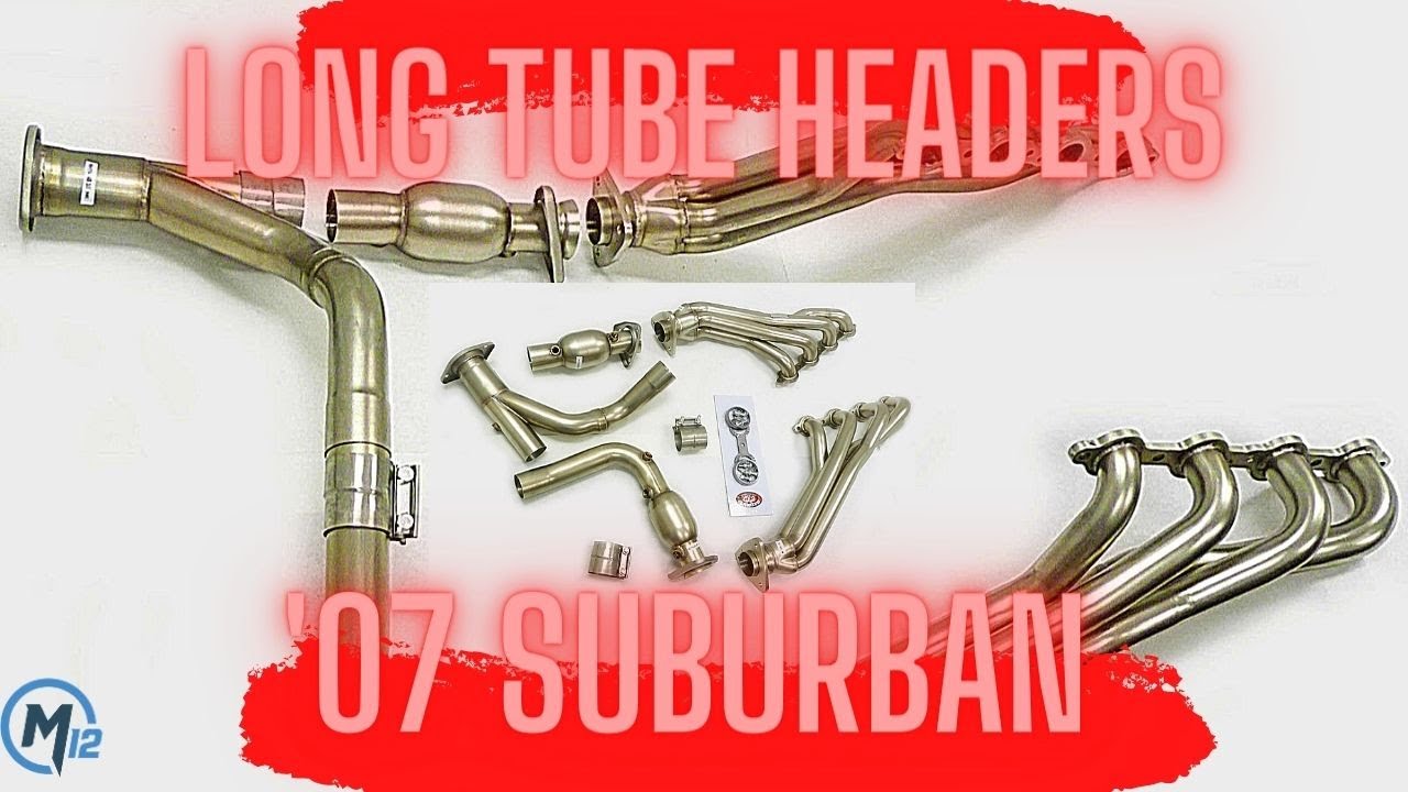 Install Long Tube Headers '07 Suburban