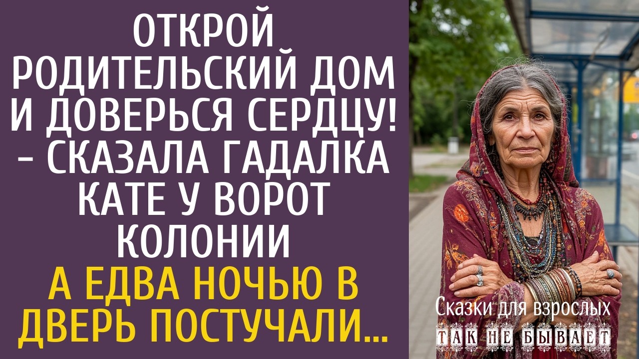Открой родительский дом и доверься сердцу! - сказала гадалка у ворот колонии… А едва ночью постучали