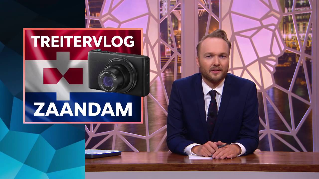 Treitervloggers Zaandam  . Lubach maakt ismail uit voor terrorist!