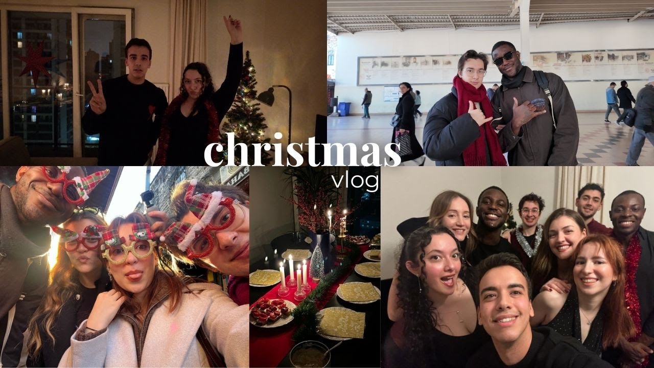 vlog| christmas night w friends🎄🥂