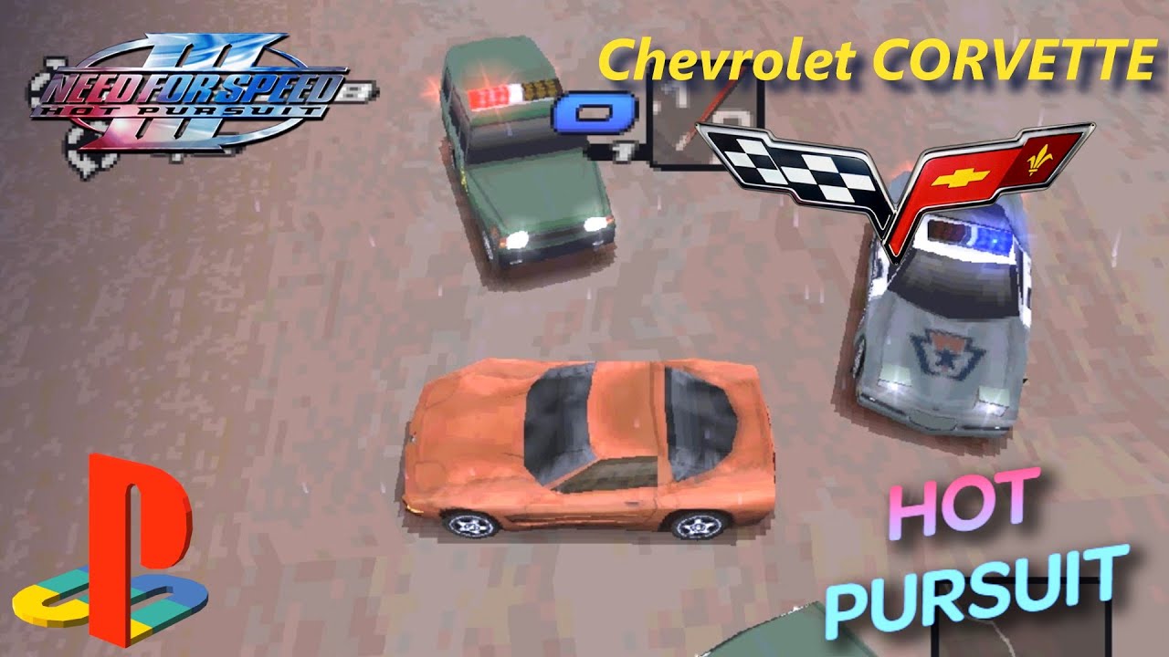Need for Speed III: Hot Pursuit (EU: Deutsch) (PS1) 1998. Chevrolet CORVETTE