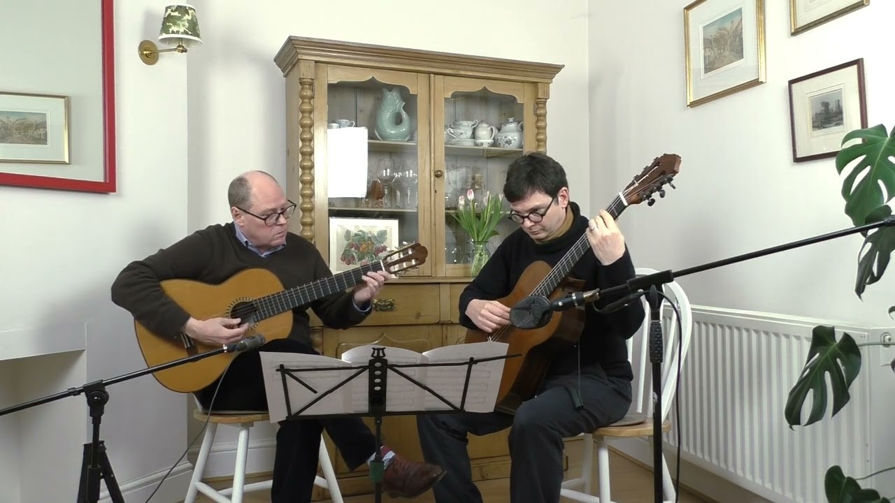 David Braid & David Black play the first of 'Two Little' Fugues by David Braid