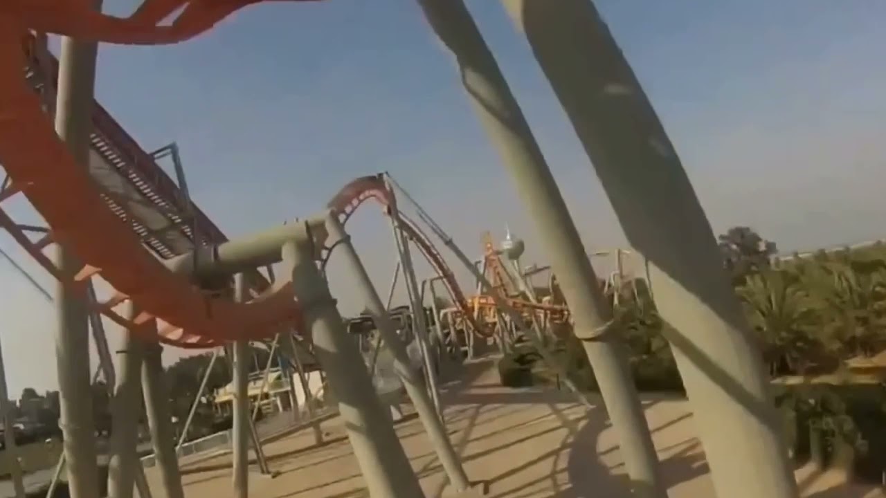 Lightning | Kuwait Entertainment City | Front Seat POV