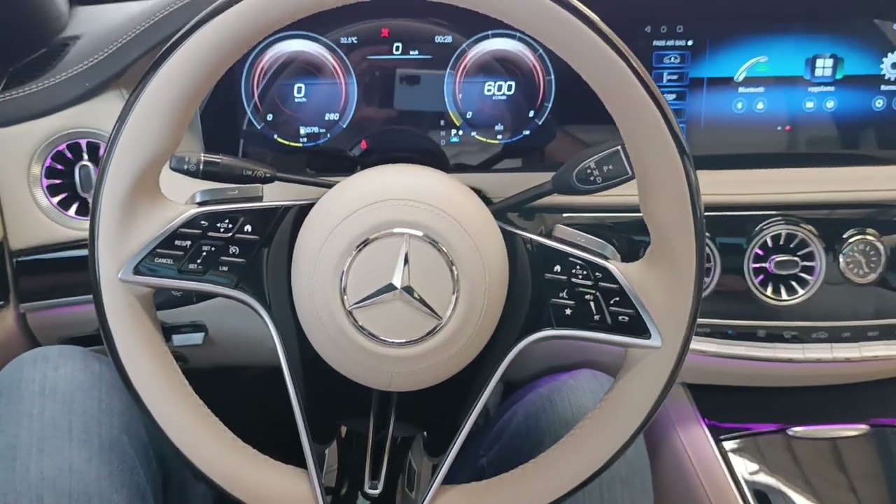 Mercedes S Class 2006-2013 W221 2019 W222 iç dış full dönüşüm
