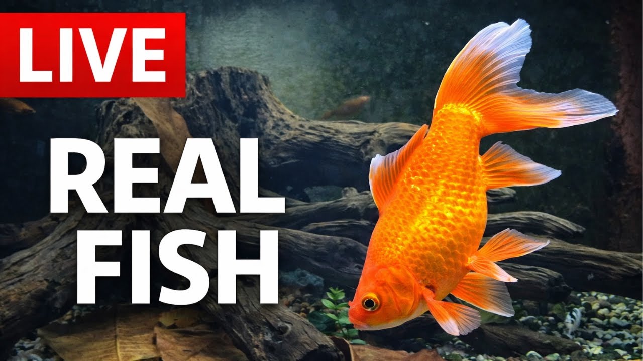 🔴 LIVE Relaxing Aquarium 🌊 Fish Care, Tank Maintenance & ASMR Water Sounds