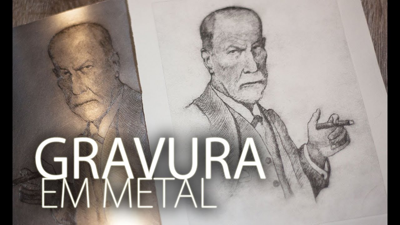 COMO IMPRIMIR UMA GRAVURA EM METAL