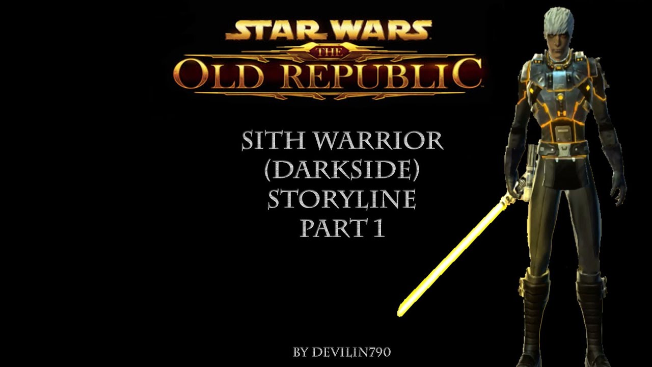 Swtor: Sith Warrior storyline (Dark side) part 1