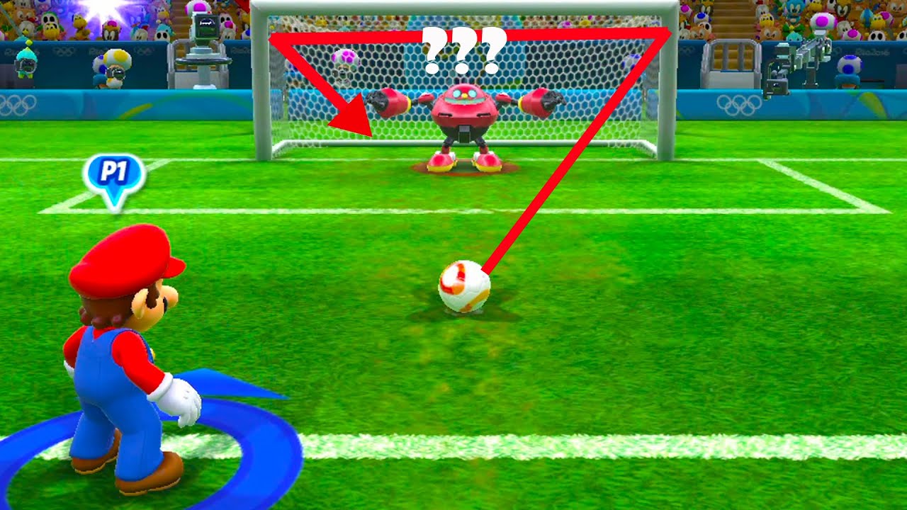 Mario and Sonic at the Rio 2016 Olympic Games Mario's Team Takes on Shadow,Waluigi&Luigi in Football