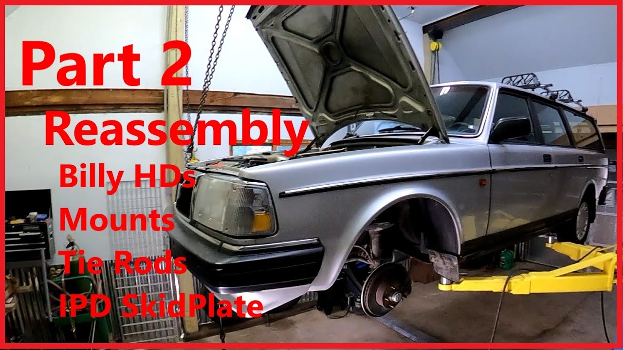 Front Suspension Refresh PART 2 @volvo240life