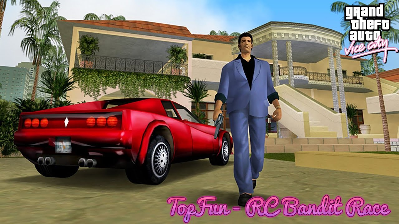 Grand Theft Auto: Vice City v1.40 PS2 Walkthrough Part 7: TopFun - RC Bandit Race
