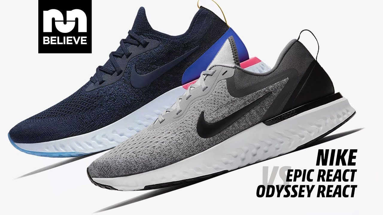 Nike Epic React vs Odyssey React