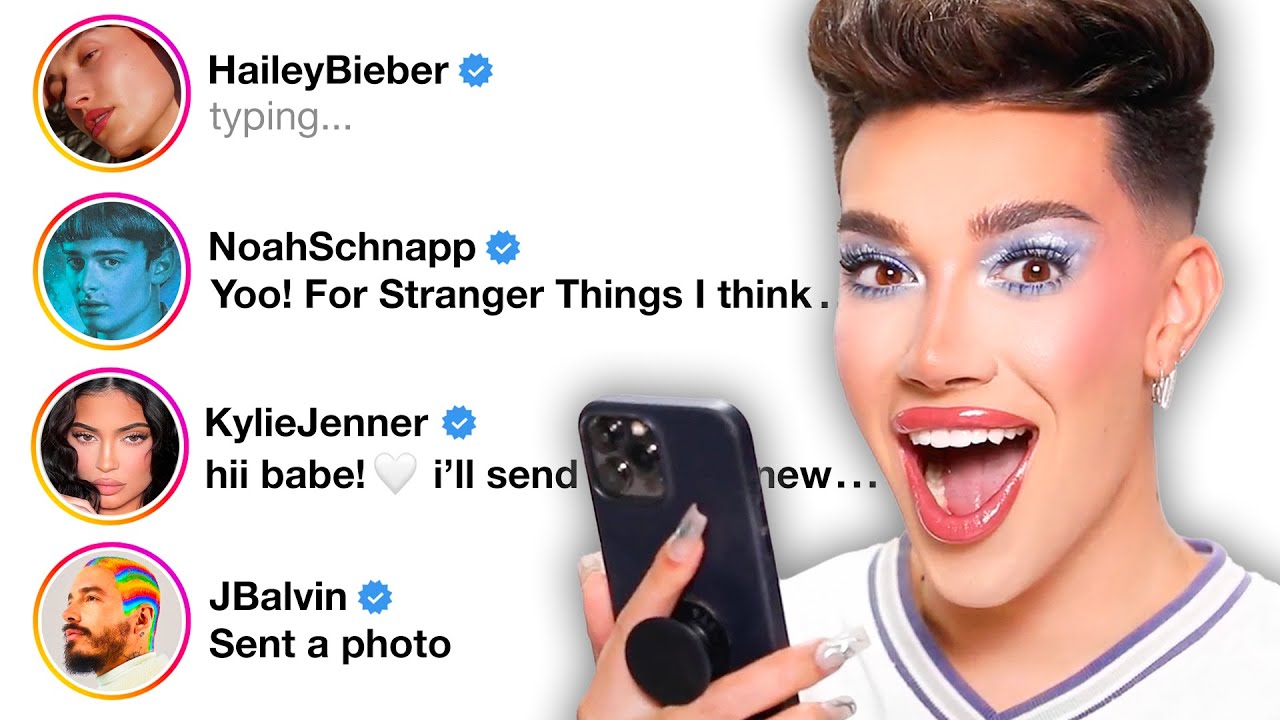 I DM'd Celebrities To Pick My Makeup! 🌟 ft. Hailey Bieber, Noah Schnapp, Kylie, & more!