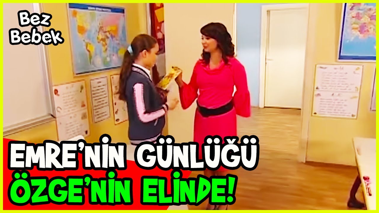 ÖZGE, SINIFTA EMRE'NİN GÜNLÜĞÜNÜ OKUDU! - Bez Bebek Özel Sahneler