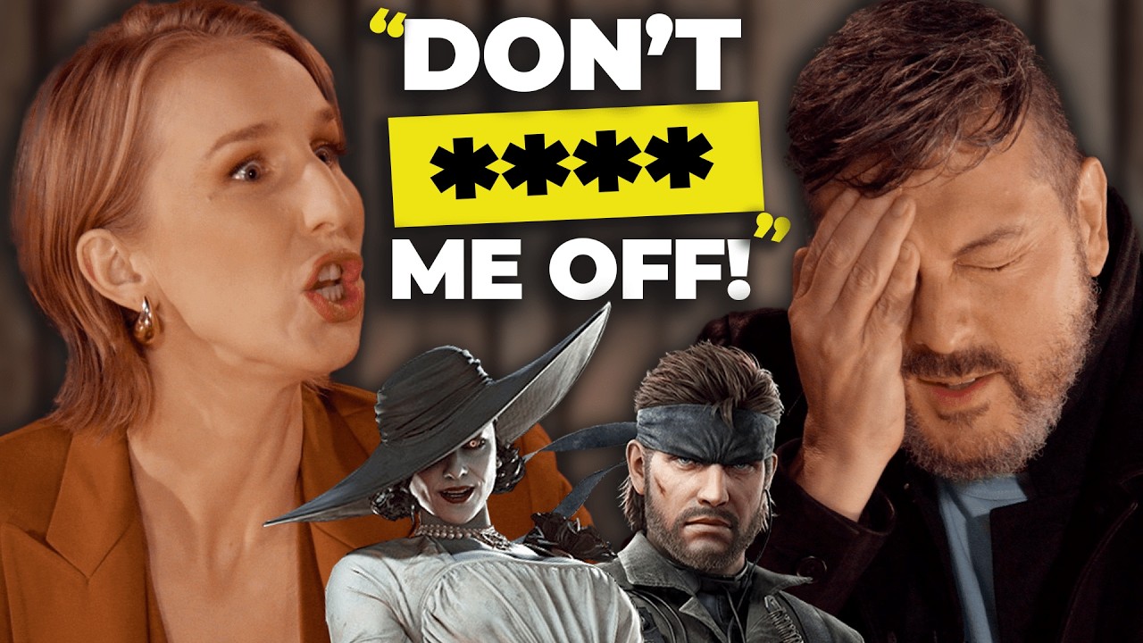 Lady Dimitrescu meets Solid Snake | Maggie Robertson and David Hayter interview each other