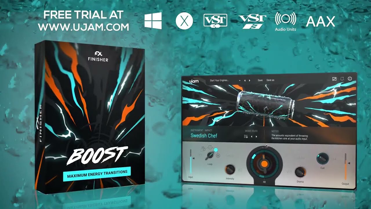 Finisher BOOST // plugin // ujam // Feature // Walkthrough