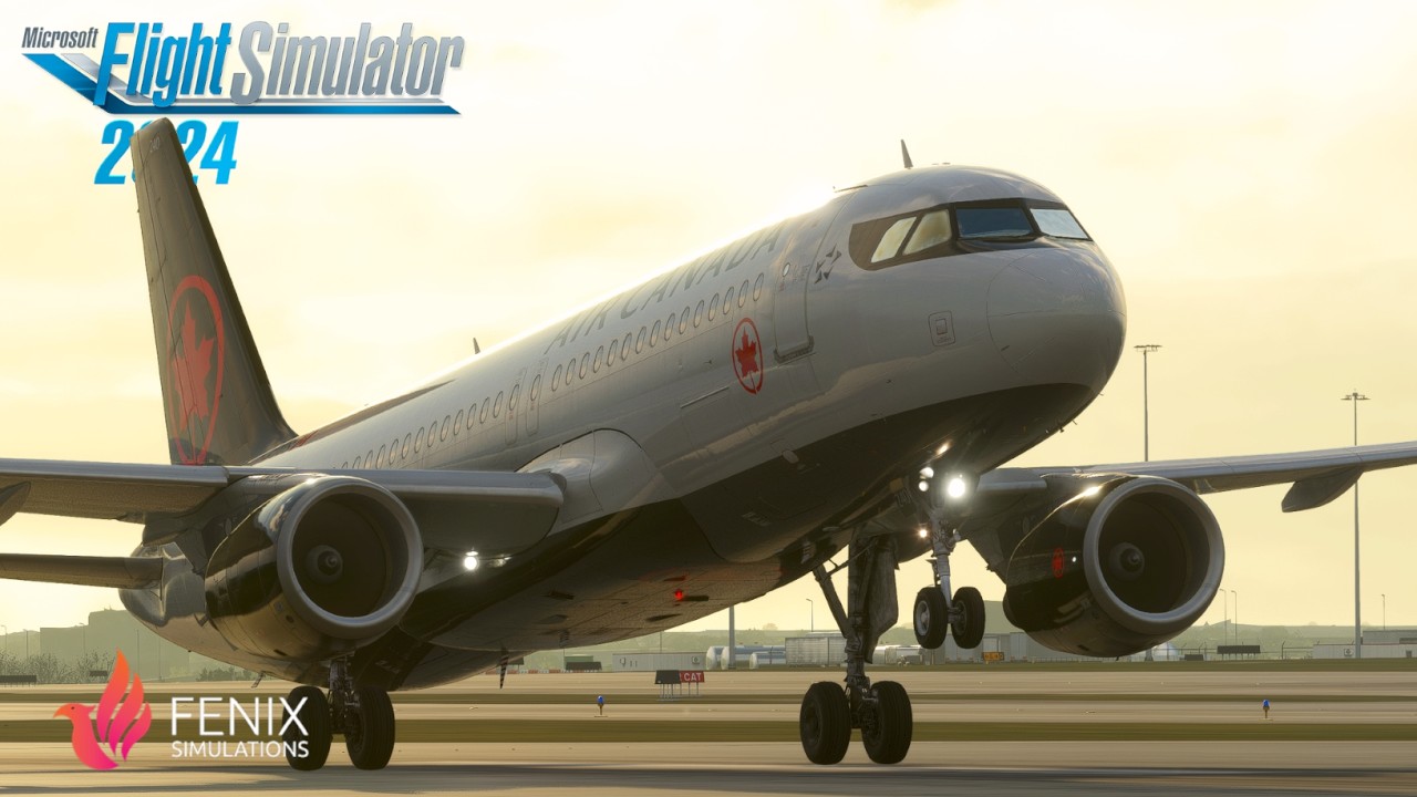 FENIX A320: Toronto - Houston | Butter Landing | Air Canada Full Flight | MSFS 2024 RTX 4090