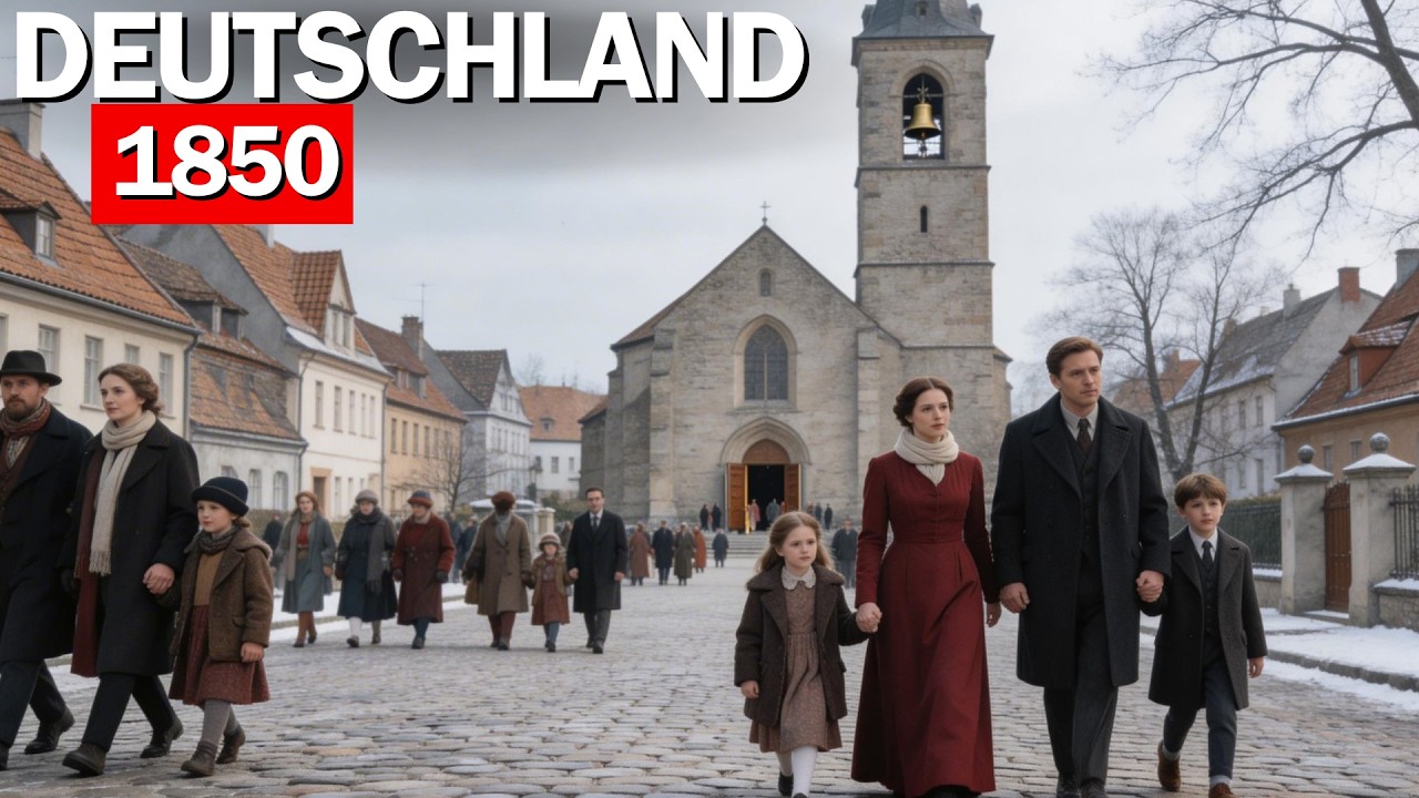 Wie war das Leben in Deutschland im Jahr 1850? (KI-rekonstruiert)