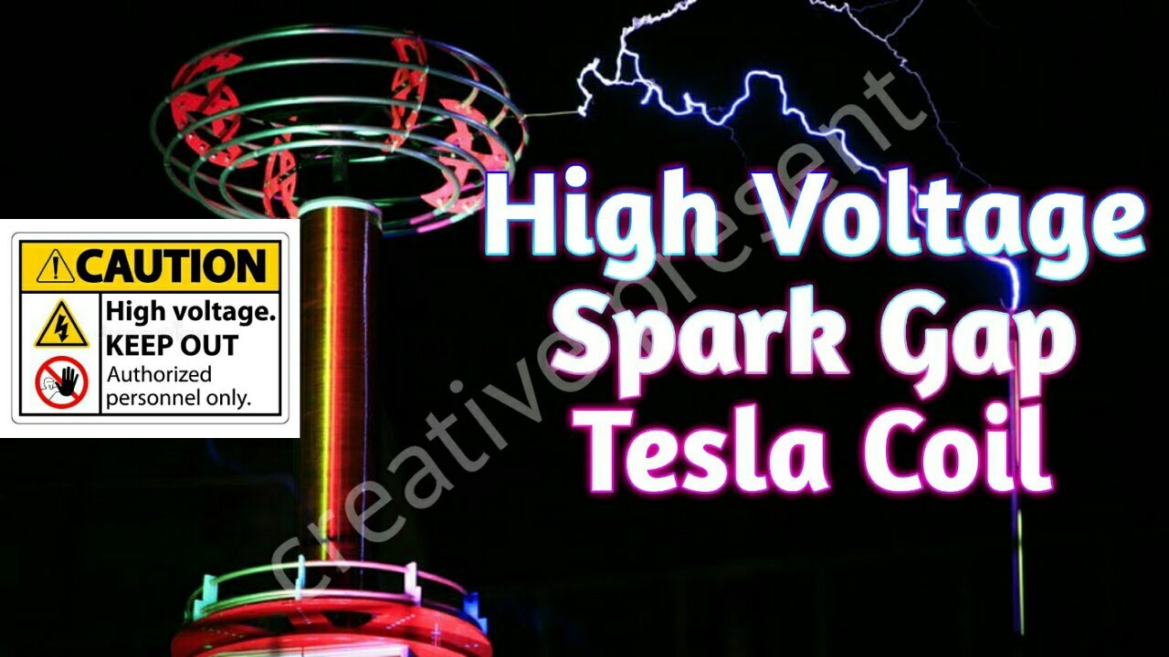 High Voltage Spark Gap Tesla Coil Make At Home 2022 (SGTC)