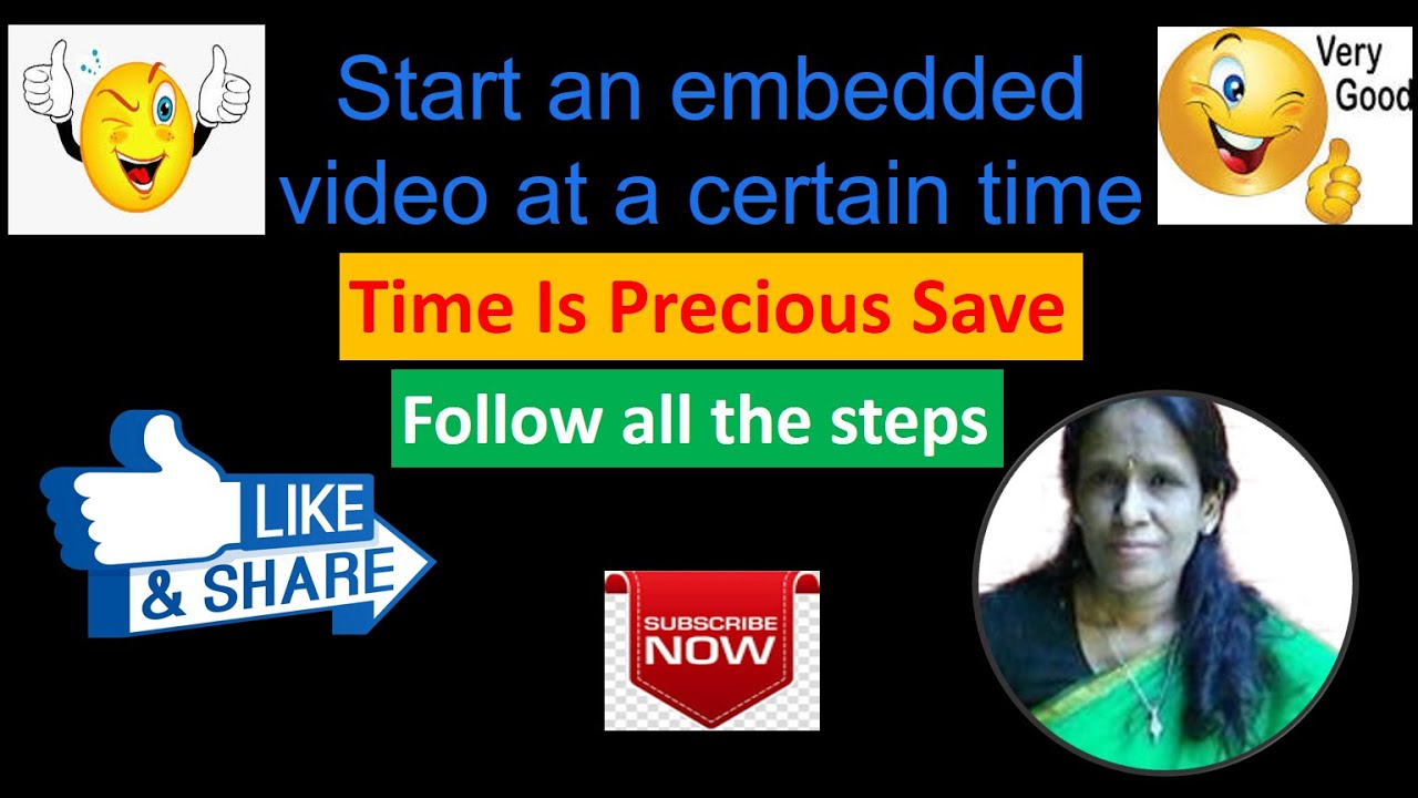 Start an embedded video at a certain time | ratan agarwal it informer